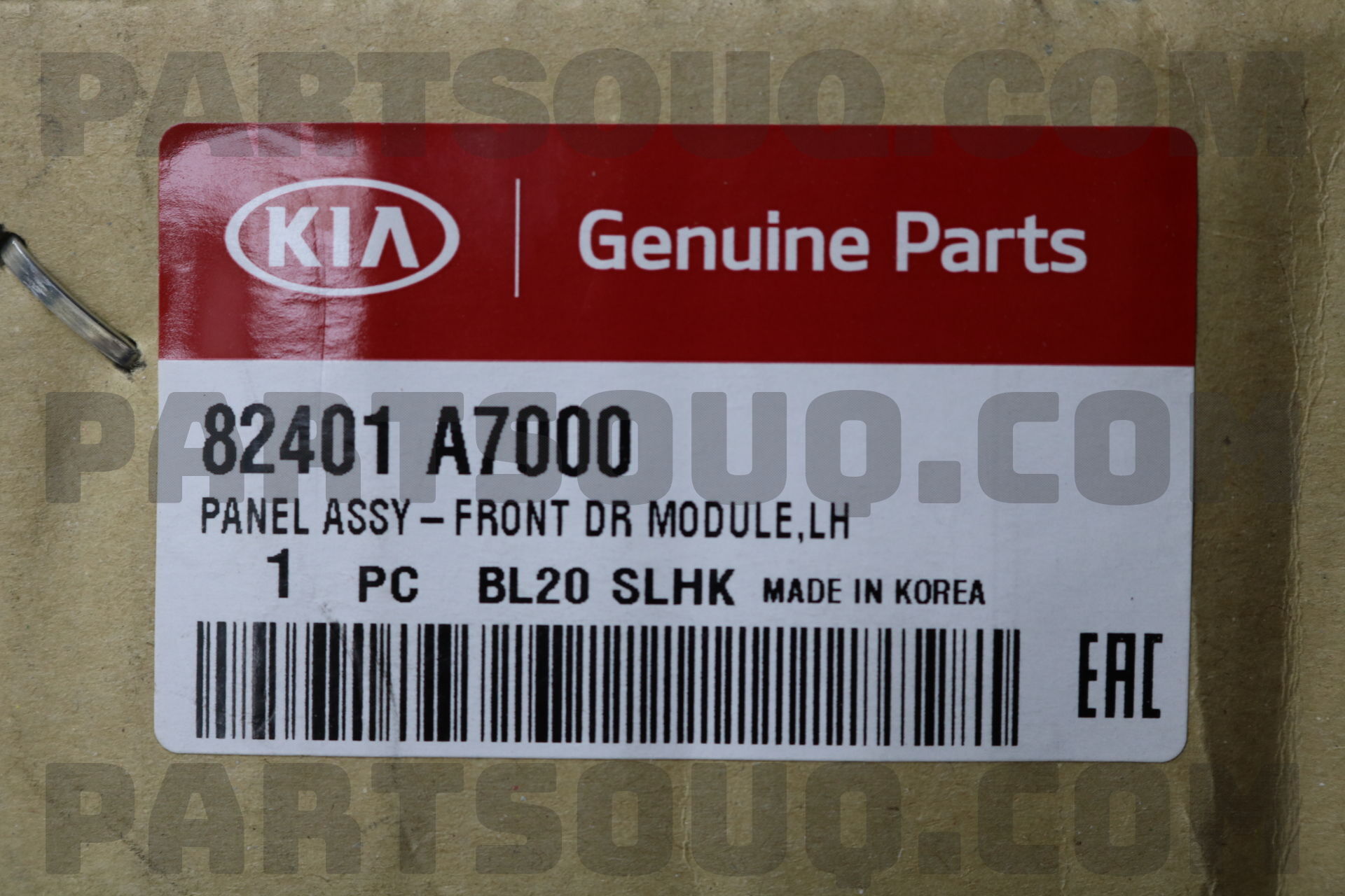 Compa Lên Xuống Kính Trước Trái Kia K3 Mã phụ tùng 82401A7000