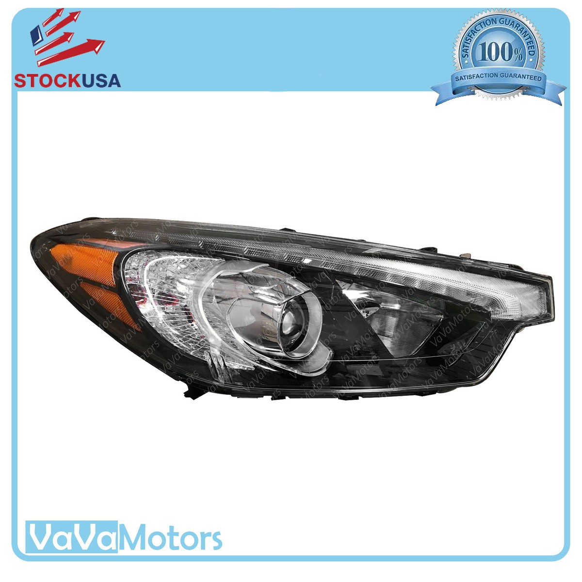 Đèn Pha Phải Có Led Kia K3 Mã phụ tùng 92102A7070