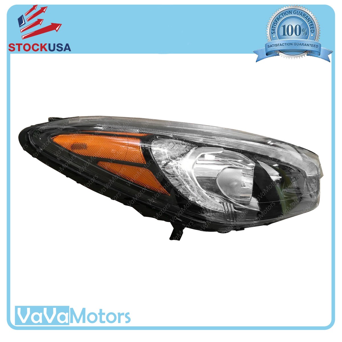 Đèn Pha Phải Có Led Kia K3 Mã phụ tùng 92102A7071