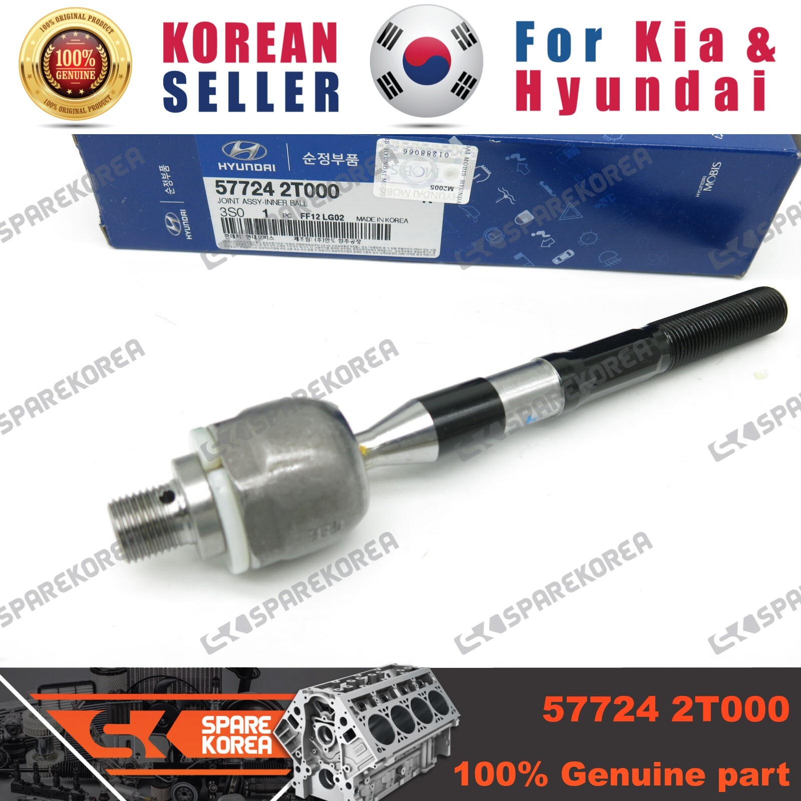 Rotuyn Lái Trong Kia Optima / k5 Mã phụ tùng 577242T5000