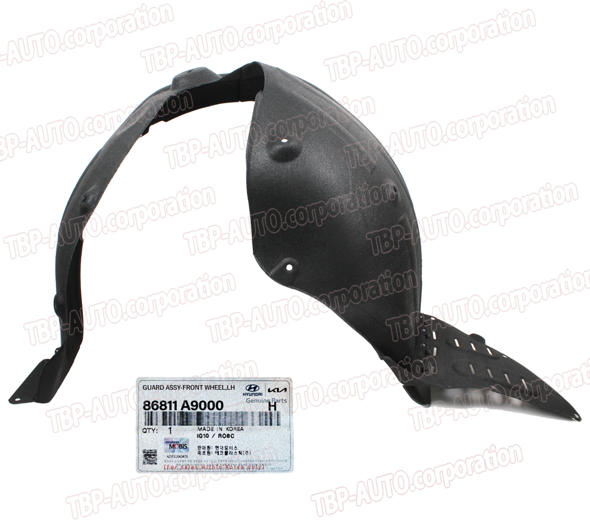 Lòng Dè Chắn Bùn Trước Trái Kia Grand Sedona Mã phụ tùng 86811a9000