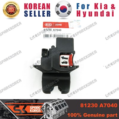 Ổ Khóa Ngậm Cốp Hậu Kia Forte / Cerato Mã phụ tùng 81230A7040