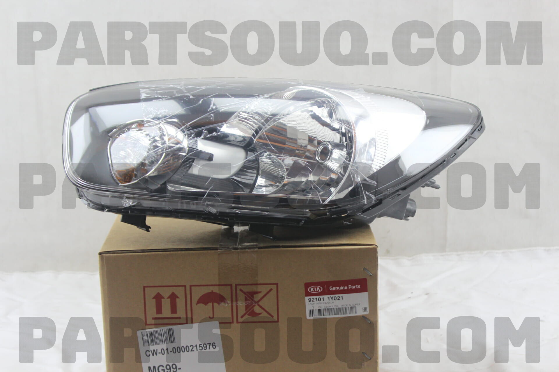 Đèn Pha Trái Mí Trắng Điều Khiển Điện Kia koup Mã phụ tùng 921011M020