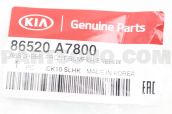 Xốp Đệm Cản Trước Kia Forte / Cerato Mã phụ tùng 86520A7800