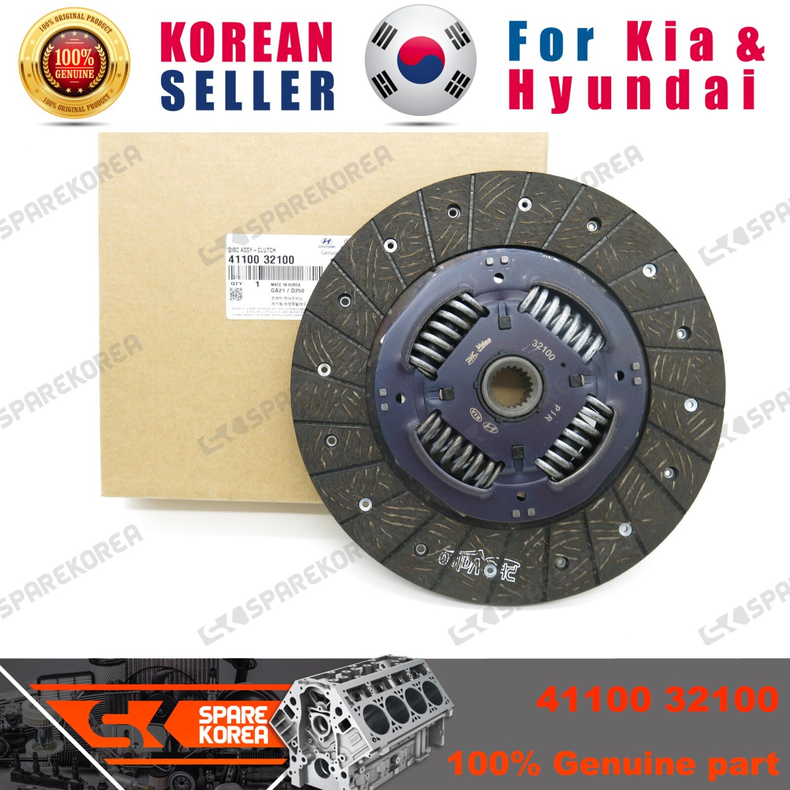 Lá Côn Kia Carens / rondo Mã phụ tùng 4110032100