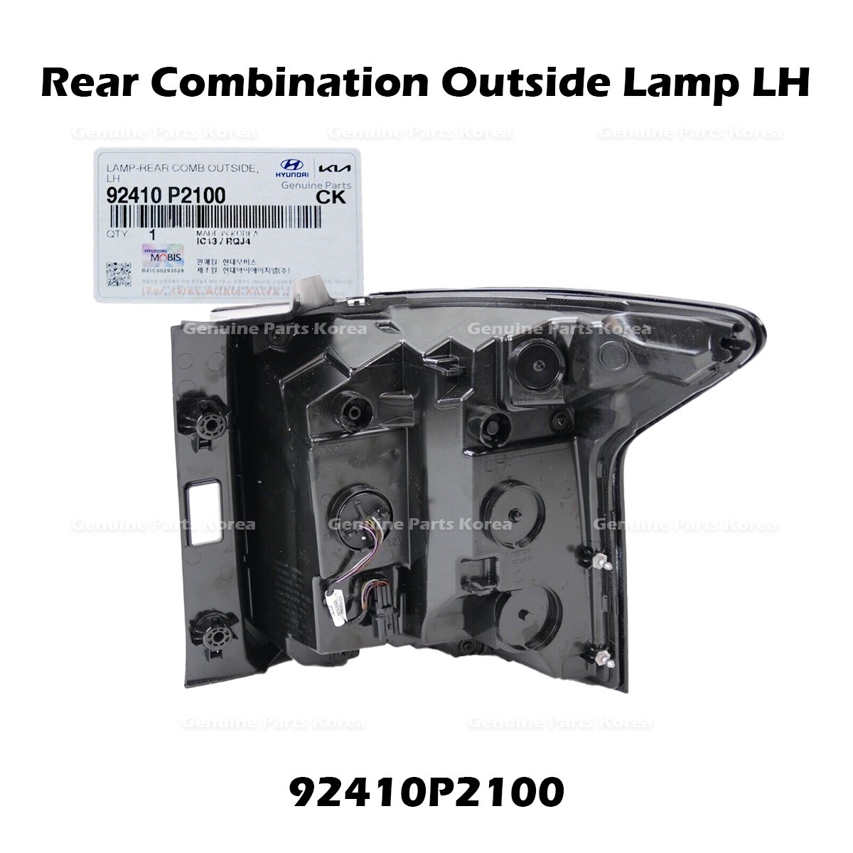 Đèn Hậu Phải Kia Forte / Cerato Mã phụ tùng 924022F310