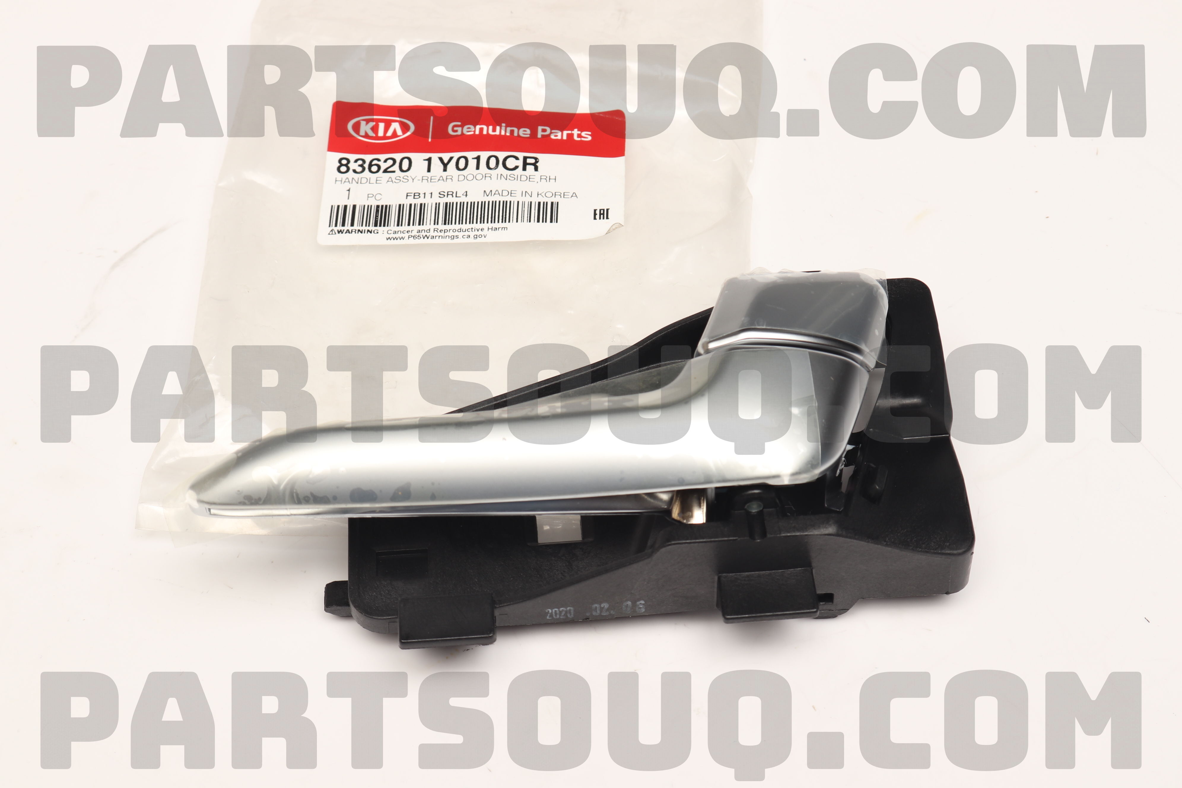 Tay Mở Cửa Trong Phải Kia Morning / Picanto Mã phụ tùng 836201Y010CR