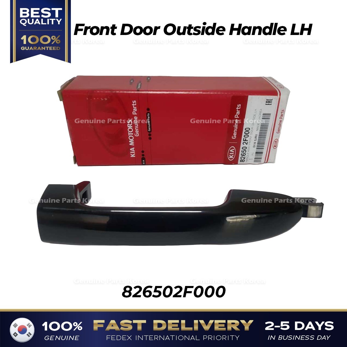 Tay Mở Cửa Ngoài Trái Kia Forte / Cerato Mã phụ tùng 826502F000