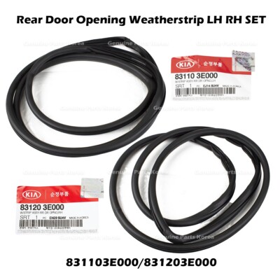 Gioăng Khung Thành Cánh Cửa Sau Phải Kia Sorento Mã phụ tùng 831203e000