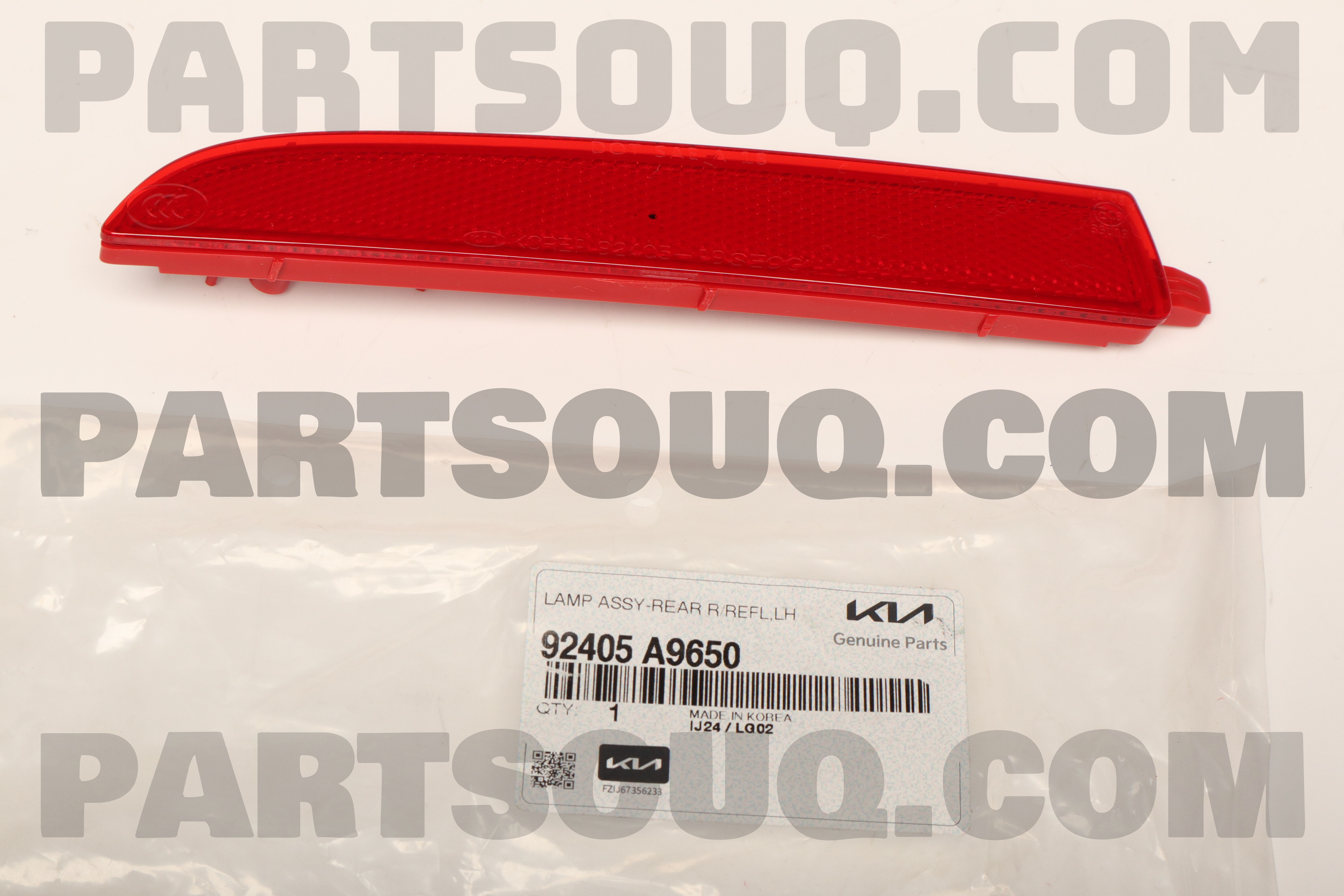 Đèn Phản Quang Cản Sau Trái Kia Grand Sedona Mã phụ tùng 92405a9650