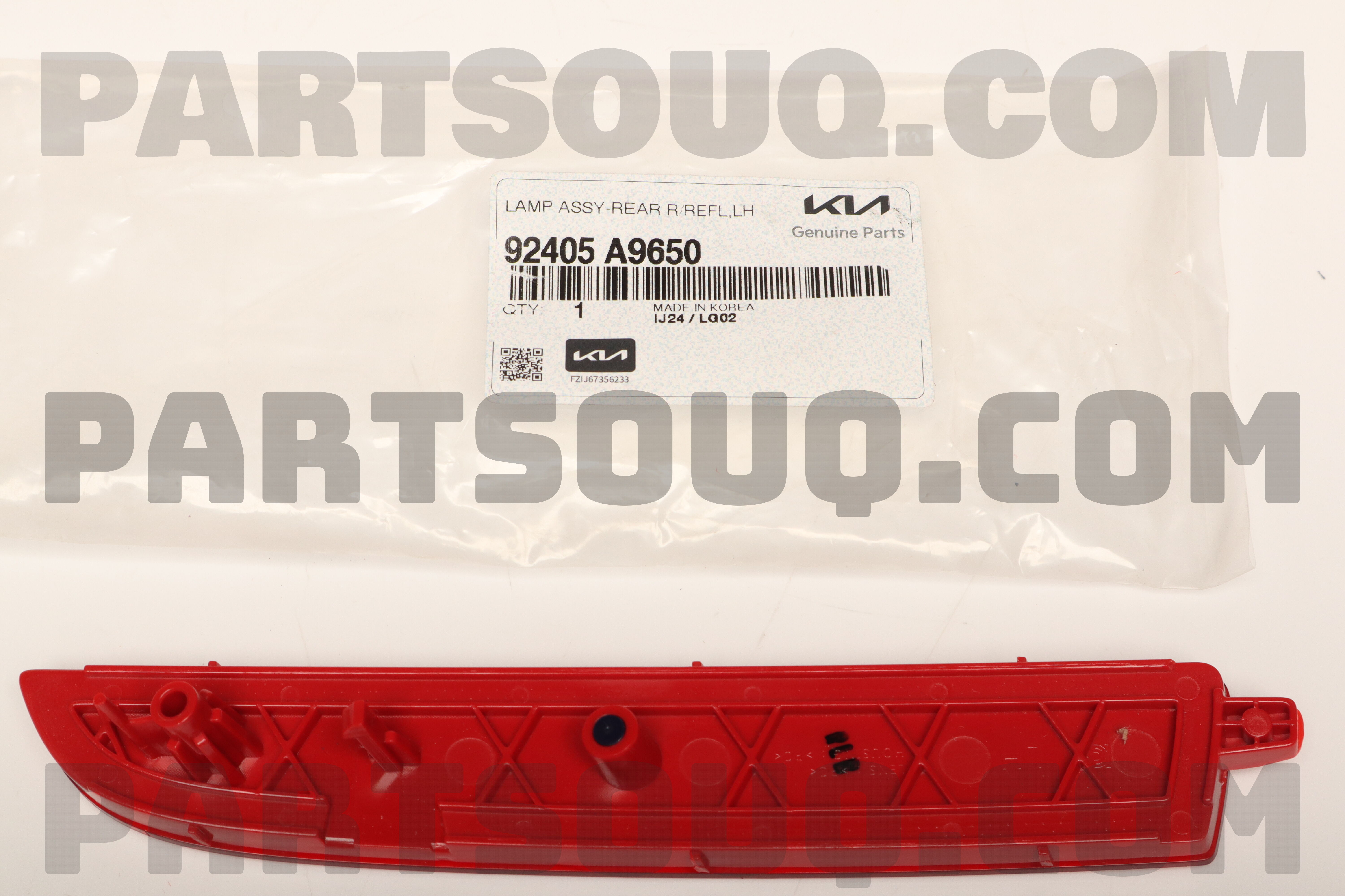 Đèn Phản Quang Cản Sau Trái Kia Grand Sedona Mã phụ tùng 92405a9650