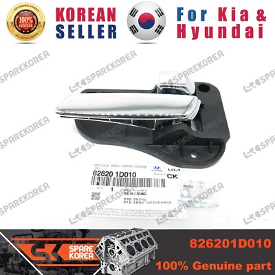 Tay Mở Cửa Trong Trước Phải Có Mạ Kia Carens / rondo Mã phụ tùng 826201D010