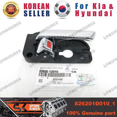 Tay Mở Cửa Trong Trước Phải Có Mạ Kia Carens / rondo Mã phụ tùng 826201D010