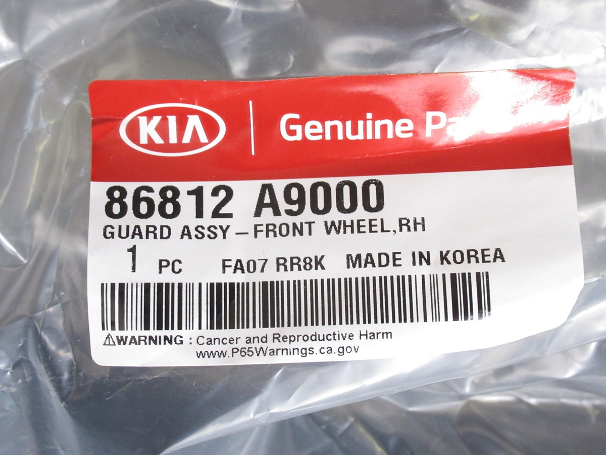 Lòng Dè Chắn Bùn Trước Phải Kia Grand Sedona Mã phụ tùng 86812a9000