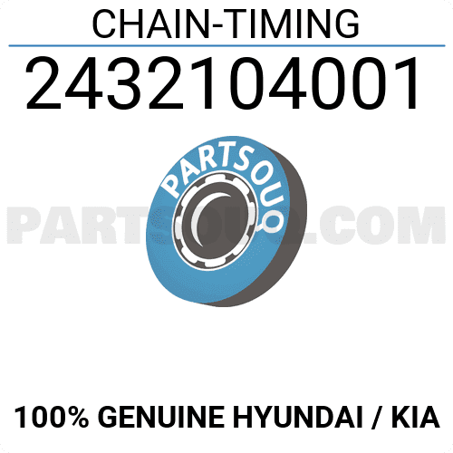 Xích Cam 1.0 Kia Morning / Picanto Mã phụ tùng 2432104000