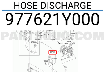 Ti Ô Hạ Áp Điều Hòa Kia Morning / Picanto Mã phụ tùng 977621Y001