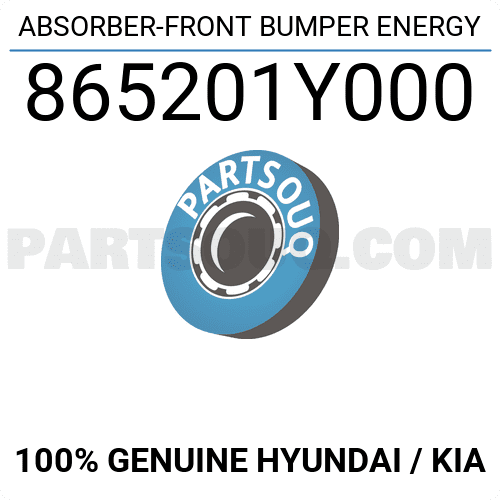 Xốp Đệm Cản Trước Kia Morning / Picanto Mã phụ tùng 865201Y000