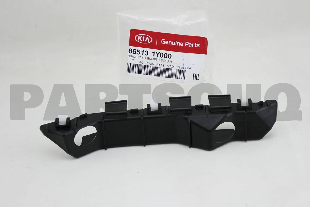 Nẹp Cài Cản Trước Trái Thẳng Kia Morning / Picanto Mã phụ tùng 865131Y000