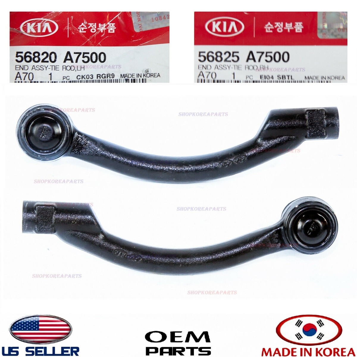 Rotuyn Lái Ngoài Phải Kia Forte / Cerato Mã phụ tùng 56825A7500