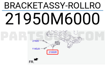 Chân Máy Số 8 Kia Forte / Cerato Mã phụ tùng 21950M6000