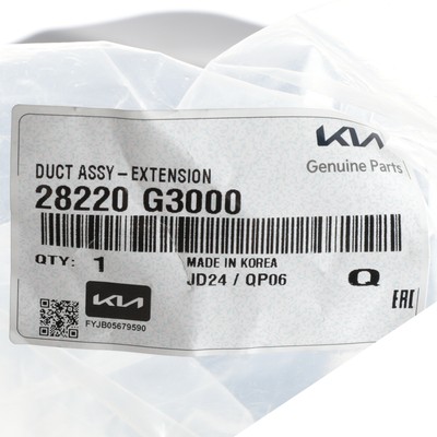 Hộp Lọc Gió Không Đựng Lọc Kia Forte / Cerato Mã phụ tùng 28220g3000