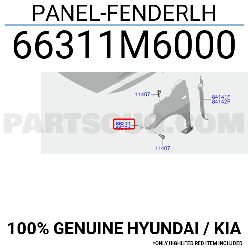 Tai Xe Trái Kia Forte / Cerato Mã phụ tùng 66311m6000