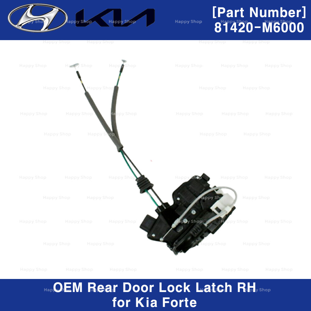 Ổ Khóa Ngậm Cửa Sau Phải Kia Forte / Cerato Mã phụ tùng 81420m6000