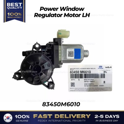 Mô Tơ Lên Xuống Kính Cánh Cửa Sau Trái Kia Forte / Cerato Mã phụ tùng 83450M6010