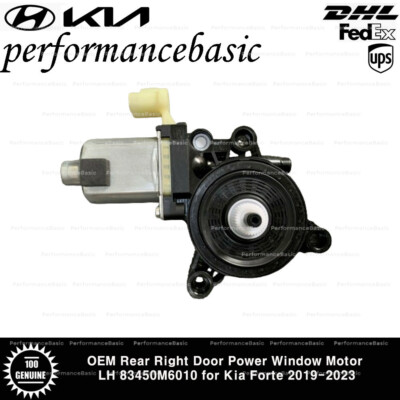 Mô Tơ Lên Xuống Kính Cánh Cửa Sau Trái Kia Forte / Cerato Mã phụ tùng 83450M6010