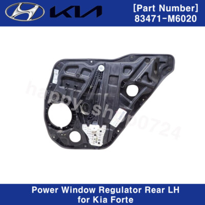 Compa Nâng Hạ Kính Cánh Cửa Sau Trái Kia Forte / Cerato Mã phụ tùng 83471m6020
