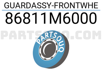 Lòng Dè Chắn Bùn Trước Trái Kia Forte / Cerato Mã phụ tùng 86811m6000