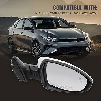 Gương Chiếu Hậu Phải Kia Forte / Cerato Mã phụ tùng 87620m6230