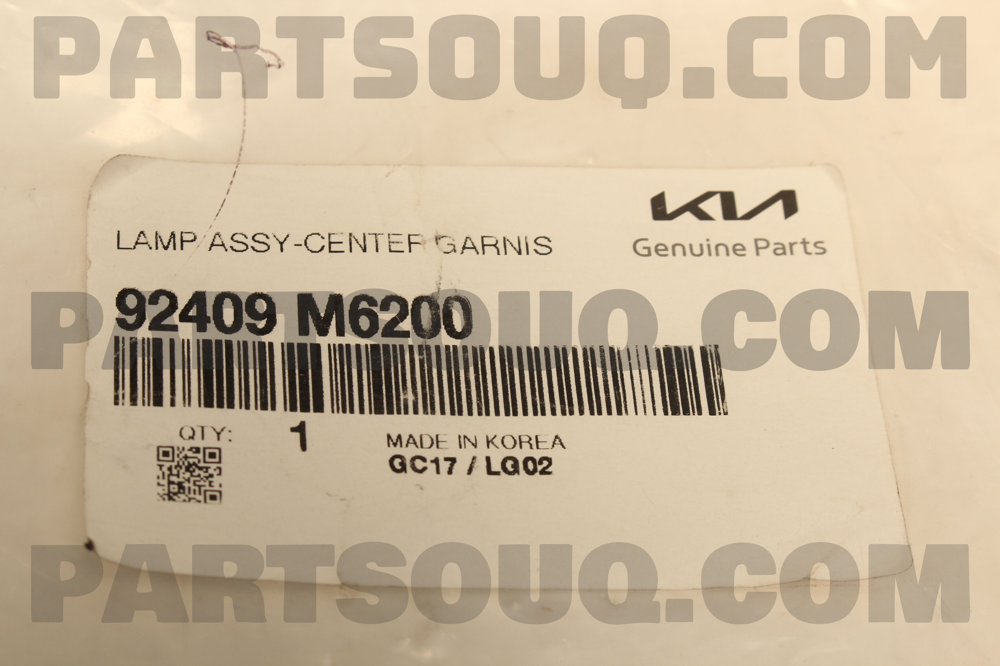 Đèn Phản Quang Cản Sau Phải Kia Forte / Cerato Mã phụ tùng 92409M6200