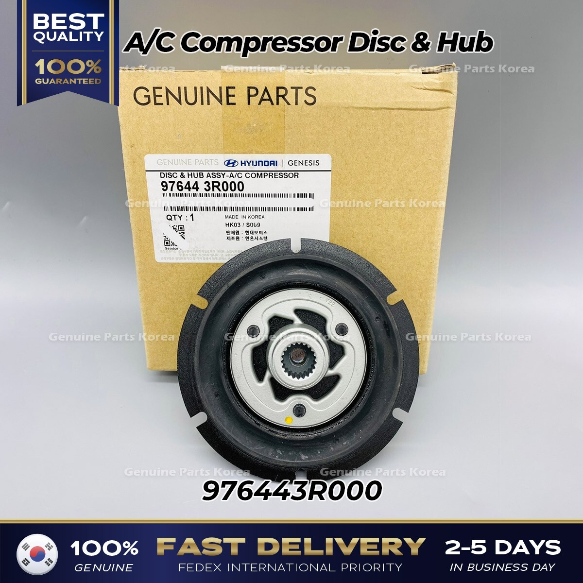 Lốc Điều Hòa Kia Forte / Cerato Mã phụ tùng 976443R000