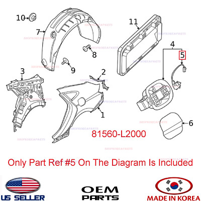 Két Nước Kia K Mã phụ tùng 0K60H15200A