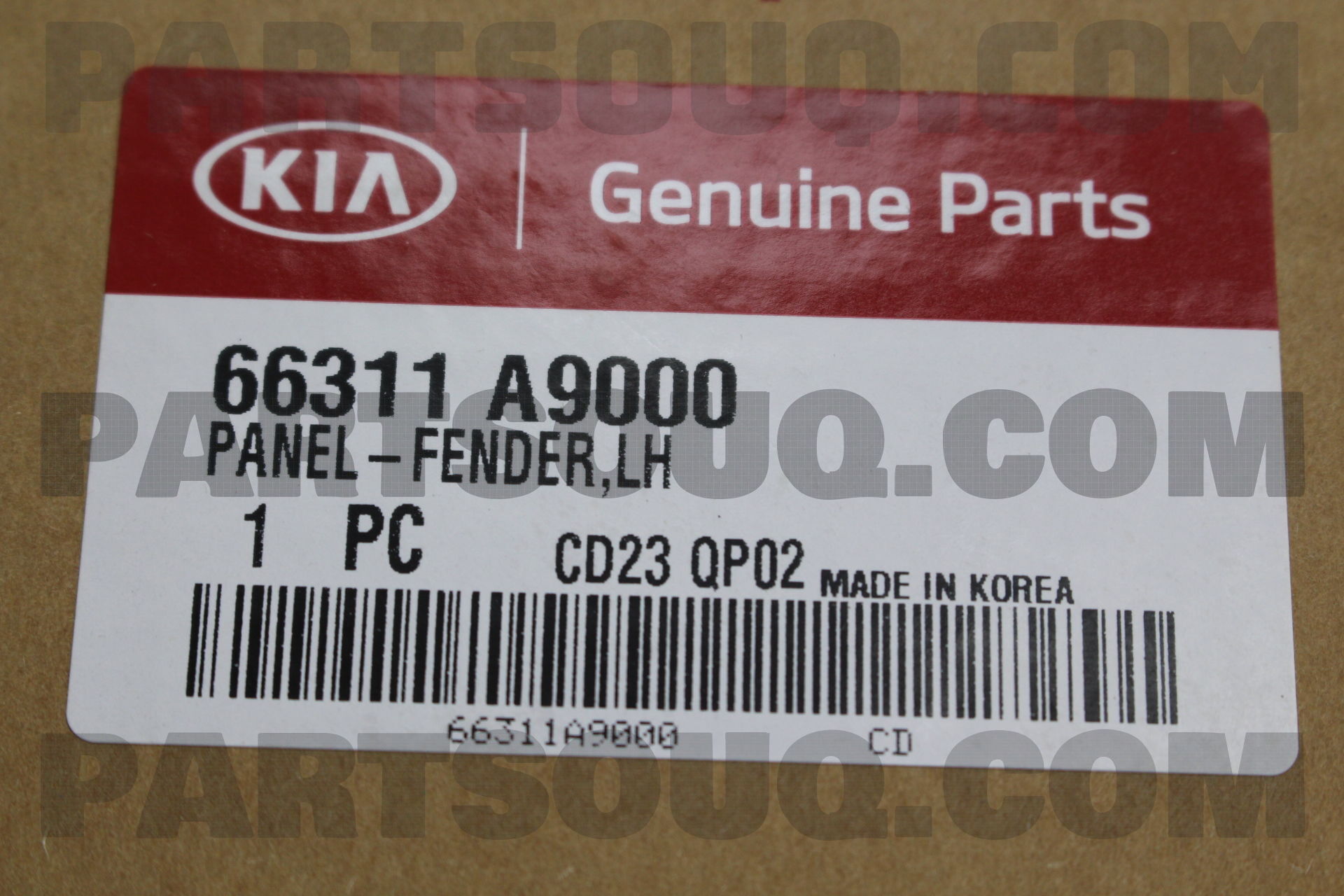 Tai Xe Trái Kia Grand Sedona Mã phụ tùng 66311a9000
