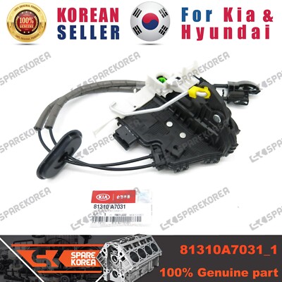 Ổ Khóa Ngậm Trước Trái Kia K3 Mã phụ tùng 81310A7031