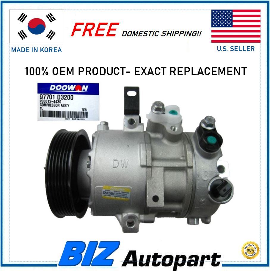 Lốc Điều Hòa Có Cảm Biến Kia Sportage OEM 97701D3200-DW