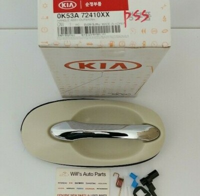 Tay Mở Cửa Ngoài Sau Phải Có Mạ Kia Carnival Mã phụ tùng 0K53B72410BXX