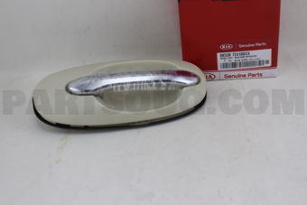 Tay Mở Cửa Ngoài Sau Trái Có Mạ Kia Carnival Mã phụ tùng 0K53B73410BXX