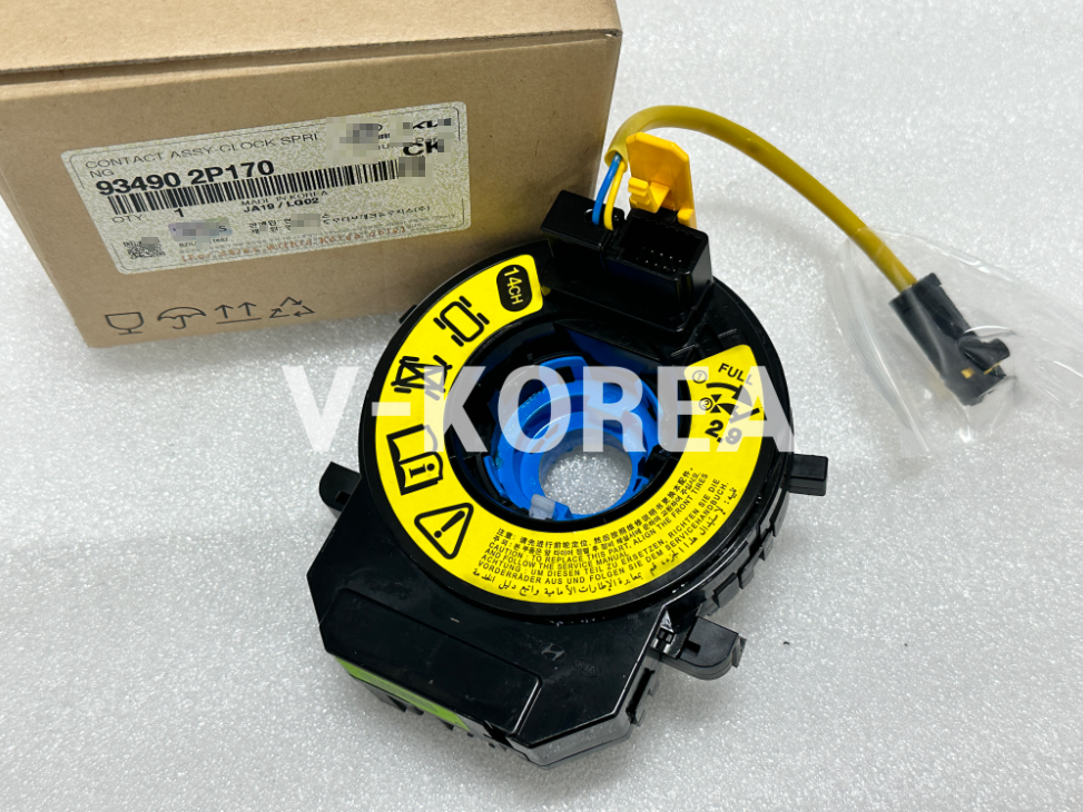 Cáp Còi Liền Cảm Biến Góc Lái Kia Sorento Mã phụ tùng 934902P170