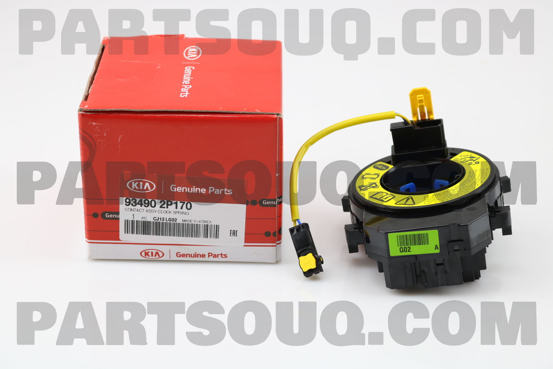 Cáp Còi Liền Cảm Biến Góc Lái Kia Sorento Mã phụ tùng 934902p370