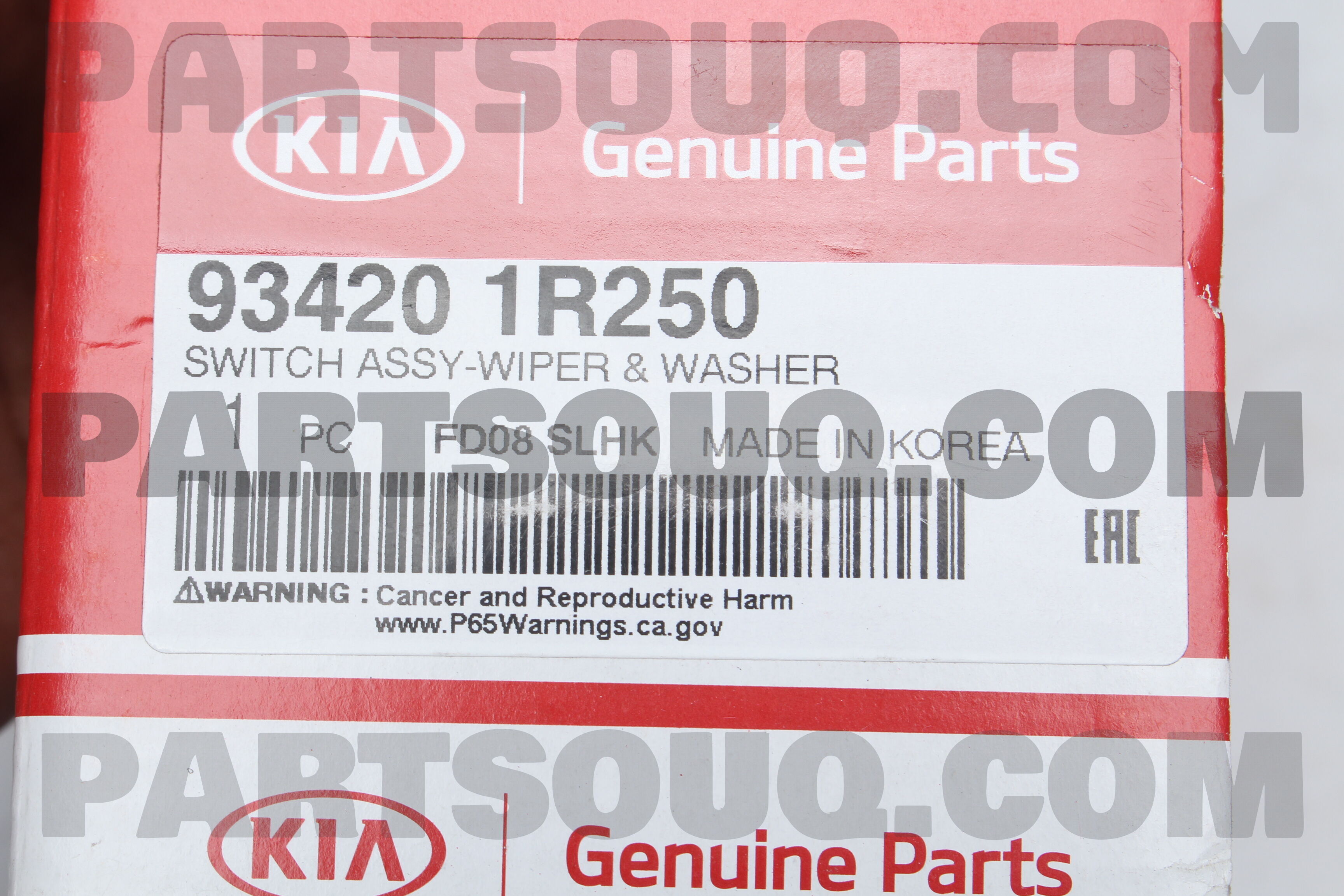Công Tắc Gạt Mưa Kia Morning / Picanto Mã phụ tùng 934201R250
