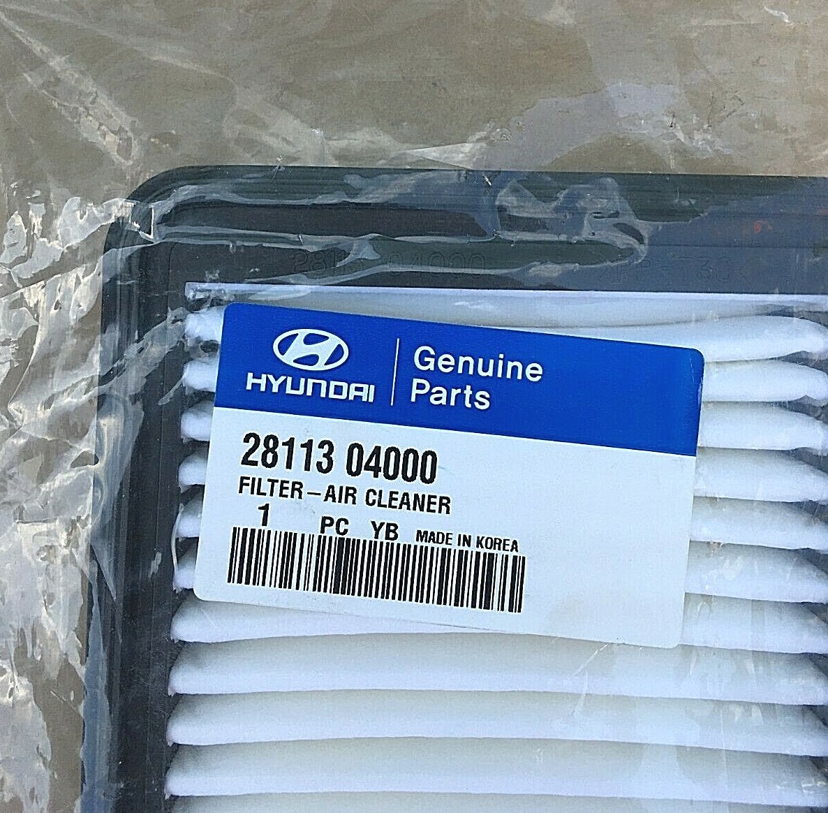 Lọc Gió Động Cơ Kia Morning / Picanto Mã phụ tùng 2811304000