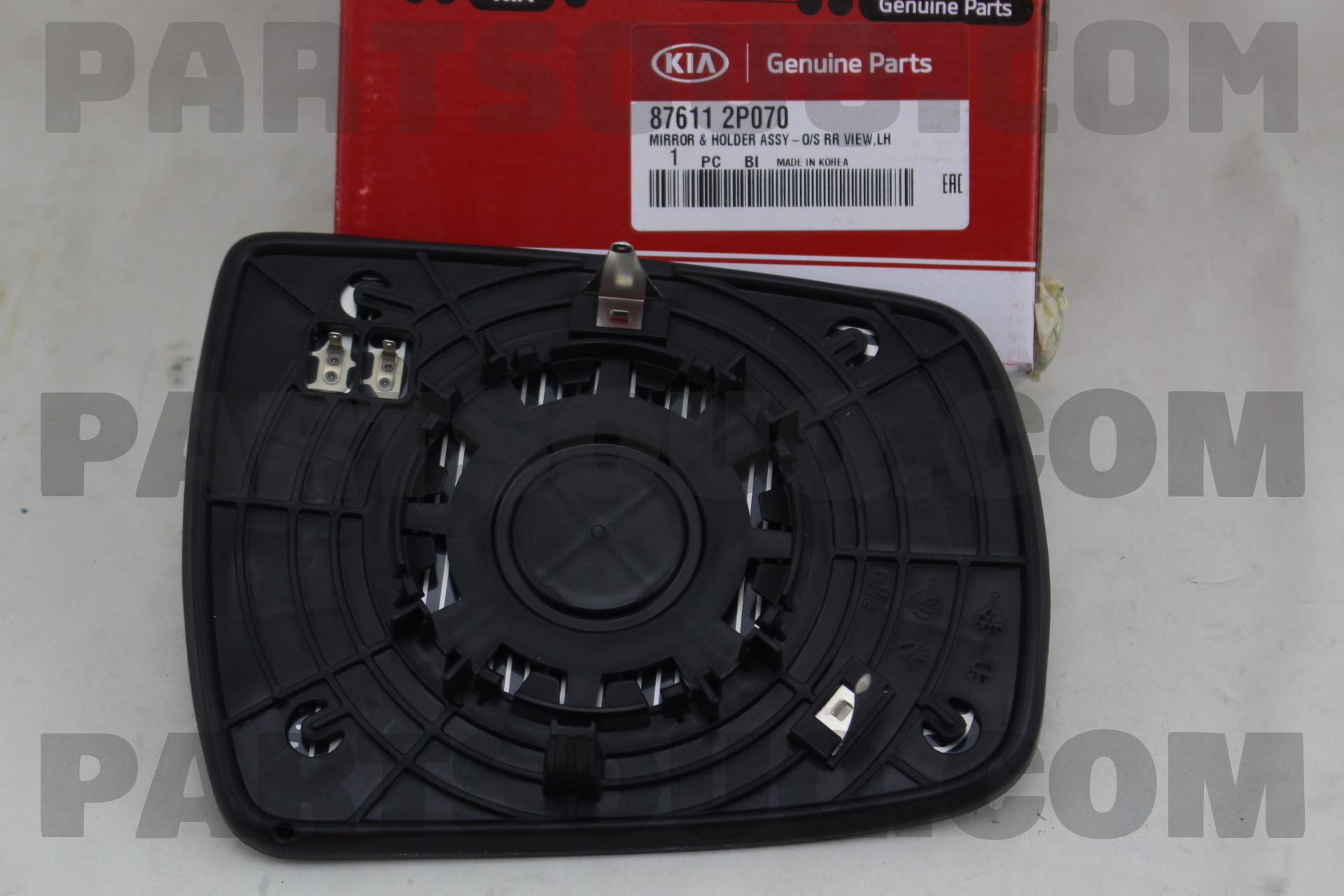 Mặt Gương Chiếu Hậu Trái Kia Spectra Mã phụ tùng 876112d000