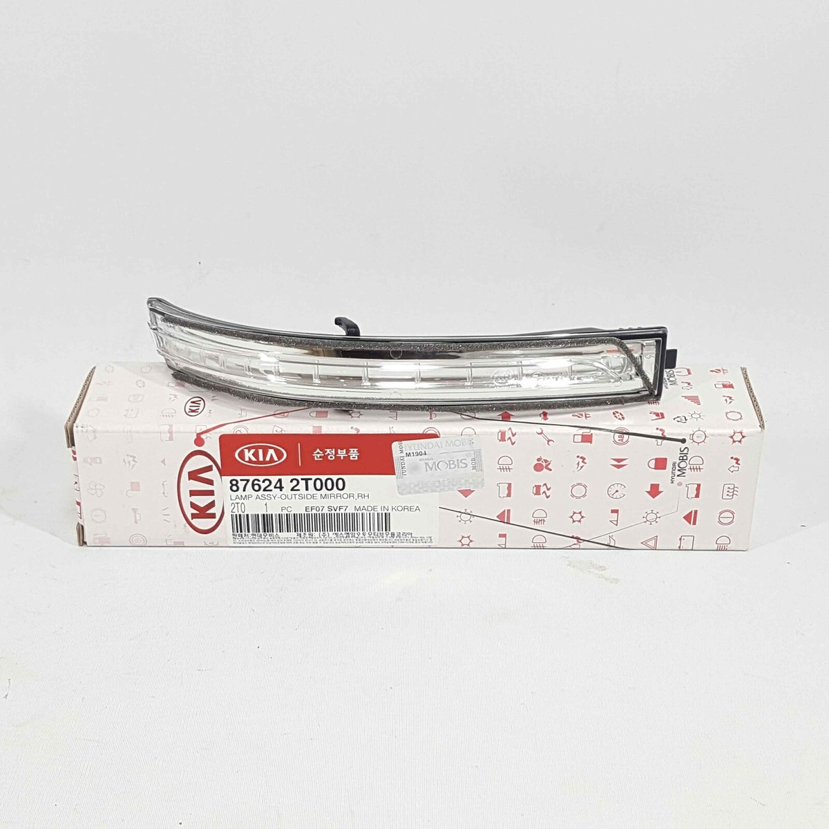 Mặt Gương Chiếu Hậu Trái Kia Spectra Mã phụ tùng 876112D200