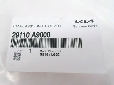 Chắn Bùn Gầm Máy Giữa Kia Carnival Mã phụ tùng 29110a9000