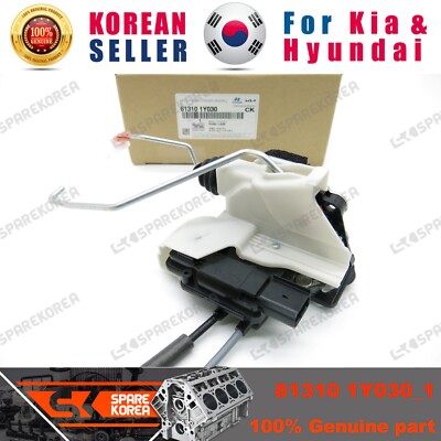 Ổ Khóa Ngậm Cánh Cửa Trước Trái Kia Morning / Picanto Mã phụ tùng 813101Y030