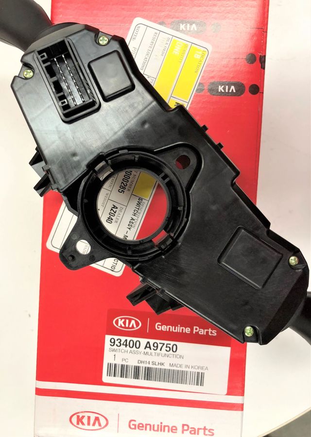Cụm Công Tắc Điều Khiển Điều Hòa Màu Vàng Kia Morning / Picanto Mã phụ tùng 9725007501AMA