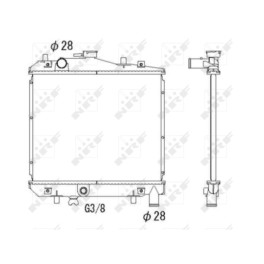 Két Nước Số Sàn Kia Pride Mã phụ tùng KK15015200